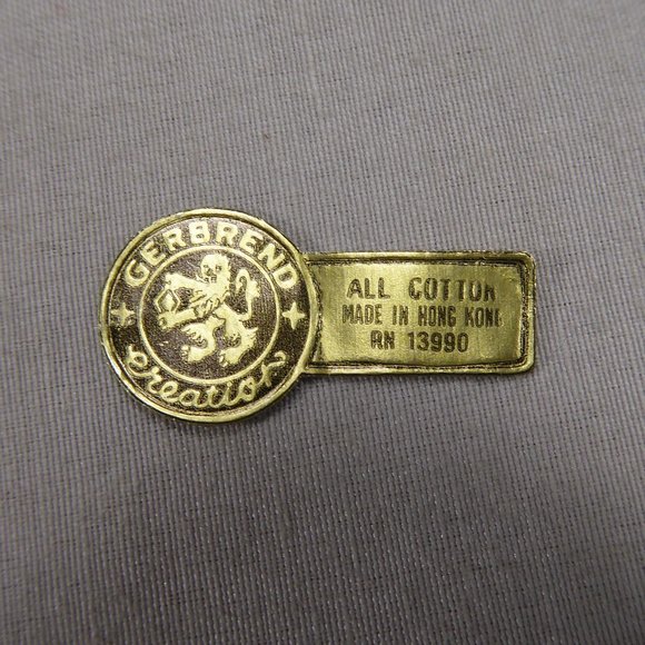 Vintage Embroidered Butterfly Cotton Hankie - Picture 3 of 7